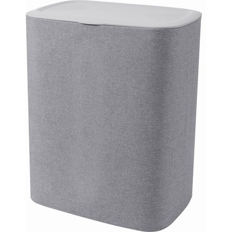 Panier à linge avec couvercle 90l - Kitchen Move - BAT-70499B (1/5)