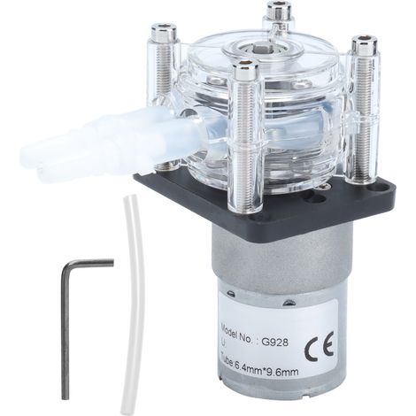 Peristaltic Pump Large Flow Ball Bearing Liquid Dosing Pumps with Silicone Tube 500ml/min G92824V