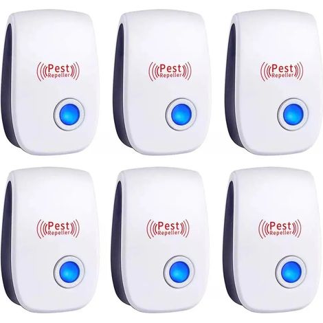 Rpulsif antinuisibles ultrasons avec 6 embouts (1/5)
