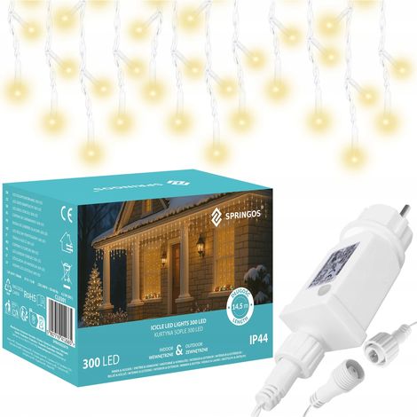 TENDA 300LED LUCI BIANCHE ESTERNE 14,5m