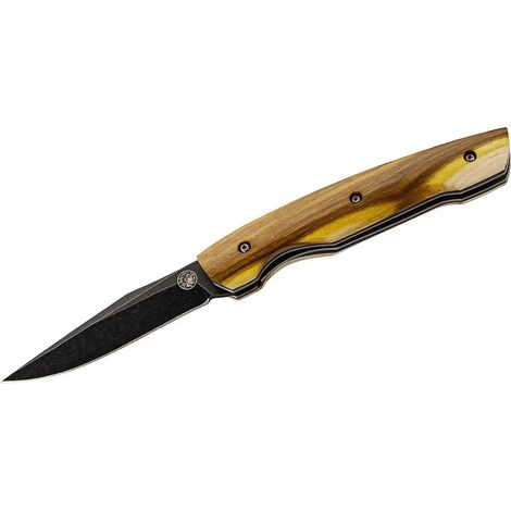 Zakmes 19.6 Cm Hout Zilver/Lichtbruin (1/2)