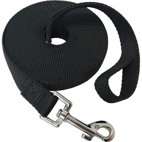 Nylon-Trainingsleine für kleine, mittlere und große Hunde lange Hunde-/Welpenleine für Gehorsamstraining und Camping.