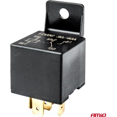 Relais universel pour voiture 5 broches 40 A 12 V feux de jour automatiques amio-03509