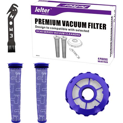 2 filtres pour aspirateur Dyson DC40, préfiltre + postfiltre, HEPA, 923587-02, 922676-01 (1/5)
