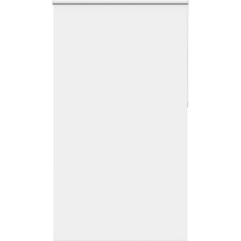 Verdunkelungsrollo Weiß 130x230cm Stoffbreite 126,6cm Polyester