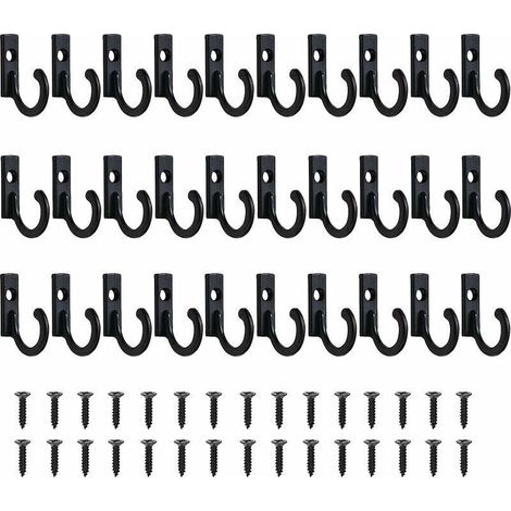 Petits crochets vintage, support mural pour porte-clés, crochets de suspension, crochets à bijoux, crochets à clés pour vêtements, patères, patères avec vis, patères pour montage mural, salle de bain,