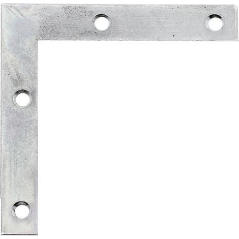 Equerre L.75x75mm lar.12mm S.1.25mm acier .GAH (Par 50) (1/3)