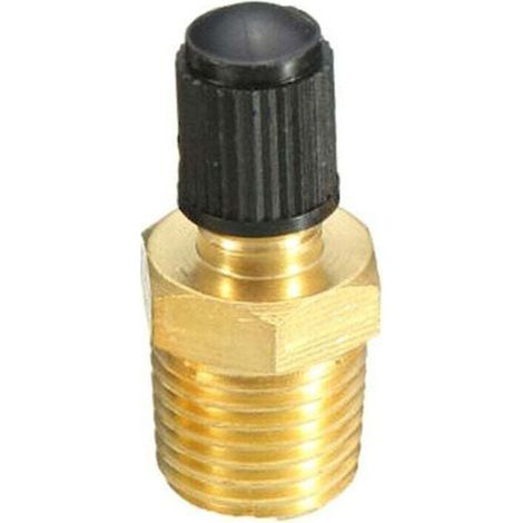 1/4"-NPT-Tankventil, korrosionsbeständiges Messing-Schraderventil mit 1/4"-NPT-Außengewinde (1/5)