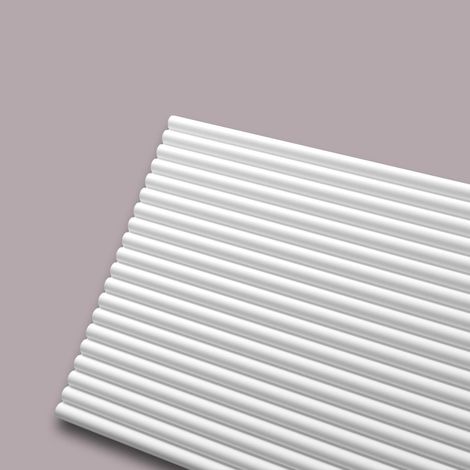 3d wall panel NMC CANELÉ S ARSTYL Noel Marquet Stucco moulding Deco element contemporary design white 2 m