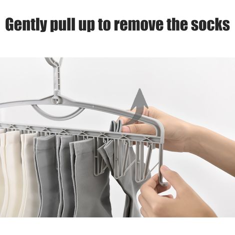 Cintre rotatif multifonctionnel pour chaussettes, soutiens-gorge, sous-vêtements, foulards, serviettes - Organisateur de maison (1/5)