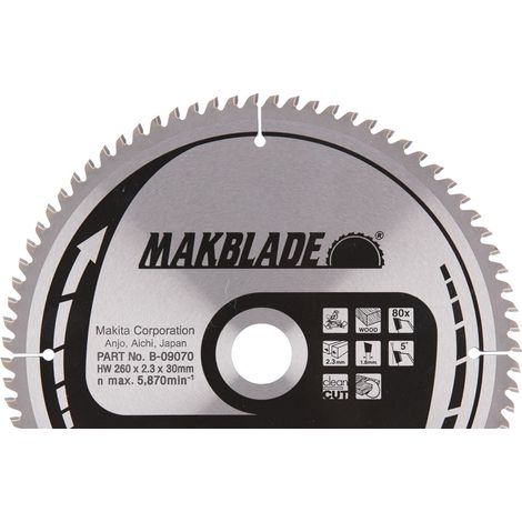 LAM TCT ST MAK 260/30/80 BOIS MAKITA B-09070