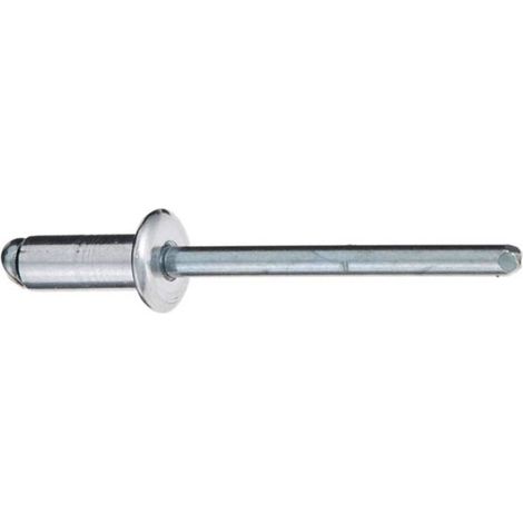 500 Rivets Aveugles Tête Ronde GORIVET TA TRS 4.8 x 10 mm - Aluminium/Aluminium - D-Work