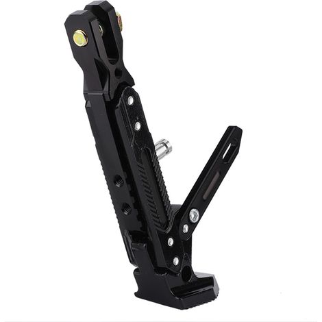 béquille latérale réglable universelle en alliage d'aluminium pour moto (1/5)
