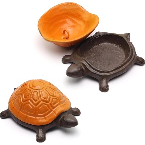 Cache Clef Exterieur, Cachez Clés de Rechange en Forme de Tortue (1/5)