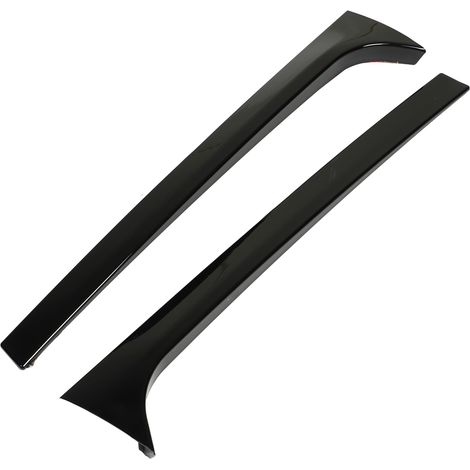 Paar glänzend schwarze Heckscheiben-Seitenfinnen, reduzierter Luftwiderstand, verbesserter Schutz, Dreiecksfensterspoiler für Octavia Combi (1/5)