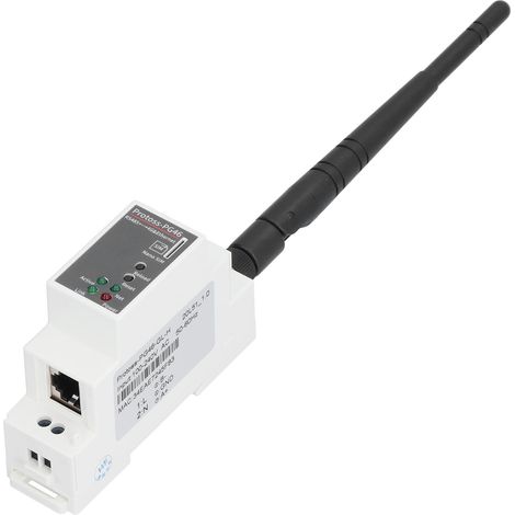 RS485 zu 4G DTU Ethernet serieller Server, DIN-Schiene, CAT1, 5 Modi, 13 Frequenzen, 9-50V DC Stromversorgung, robuster Industrie-Konverter. (1/5)
