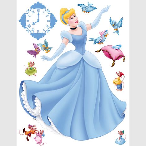 Sticker - Disney Cendrillon - 42,5x65 cm