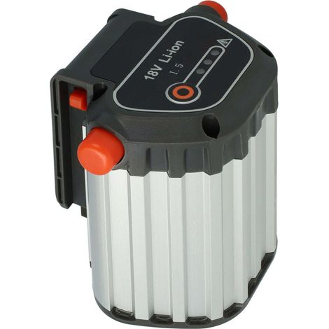 Batterie Li-Ion 18V 1500mAh pour tondeuse Gardena PowerMax Li-18/32 – Performance 27Wh – Compatible avec outils de jardinage - BLi-18