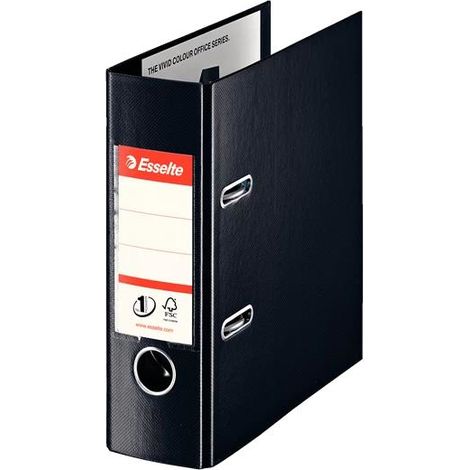 468670 carpeta de cartón A5 Negro