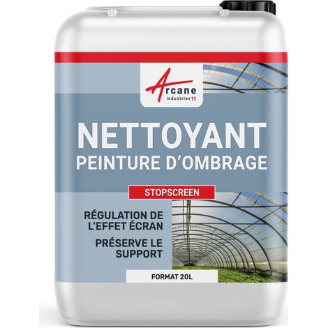 Elimination totale des peintures d'ombrage, solution, innovante : Stopscreen - 20 L Liquide Transparent - ARCANE INDUSTRIES
