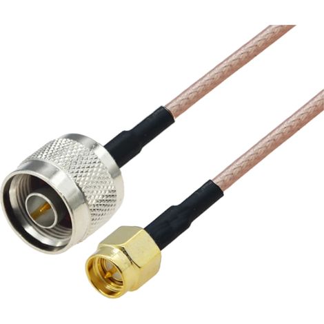 Anschlusskabel mit N-Stecker/SMA-Stecker RG316 20 cm