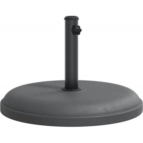Base de parasol adaptée aux tiges de parasol de diamètre 32/35/38 mm, 25 kg, ronde. (1/5)
