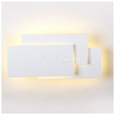 Lampada da parete a Led 12W per interno VT-712 Bianco IP20 V-Tac 8203