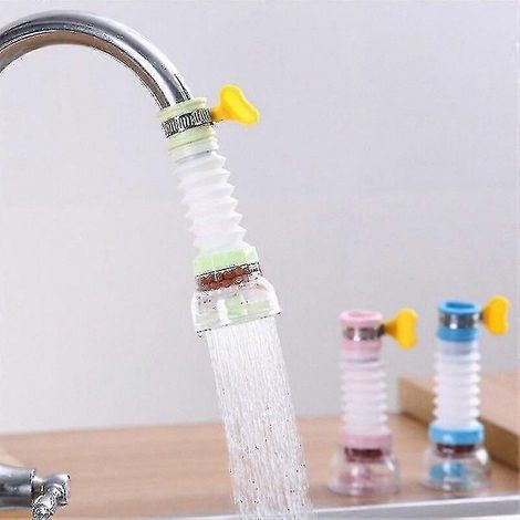Rallonge de robinet de cuisine réglable à 360°, économe en eau et résistante aux éclaboussures (1/5)