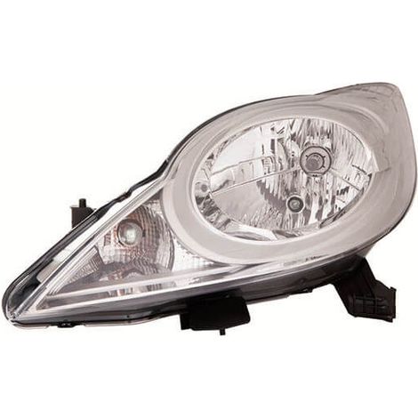 Phare avant gauche H4 Peugeot 107 depuis 2012