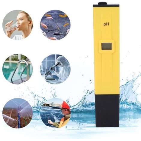 Misuratore di pH Fangming, penna digitale portatile per il test della qualità dell'acqua e la misurazione in piscina. (1/4)