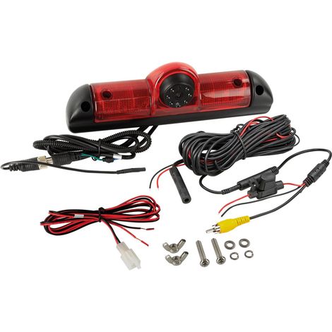 3eme feu avec Camera de recul integree compatible avec Ducato Jumper Boxer Movano 06-23 voir liste