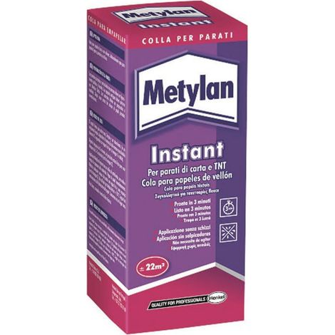 Colla "Metylan Instant" adesivo in polvere per parati in carta 180 gr