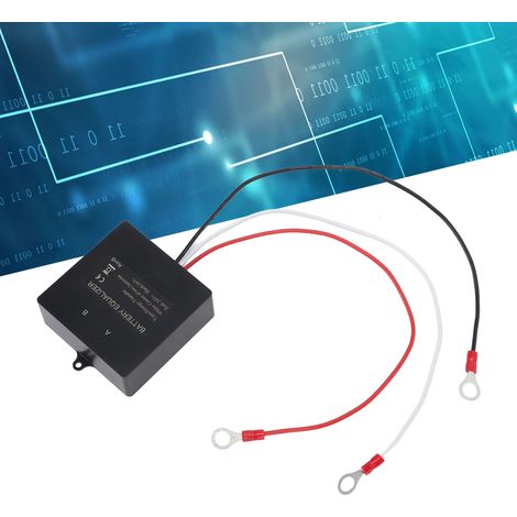 Égaliseur de batterie 24 V avec affichage - Régulateur de tension pour batteries rechargeables au plomb-acide AGM Gel 24 V, prolongeant la durée de vie de la batterie d'un an ou plus. (1/5)