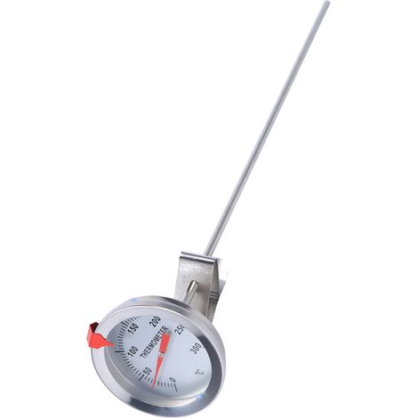 Sonde de cuisson inox 12" avec pince pour viande, bière maison et chaudron (1/5)