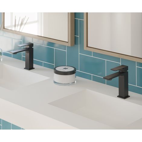 Grifería Monomando Lavabo Bold Negro (1/5)