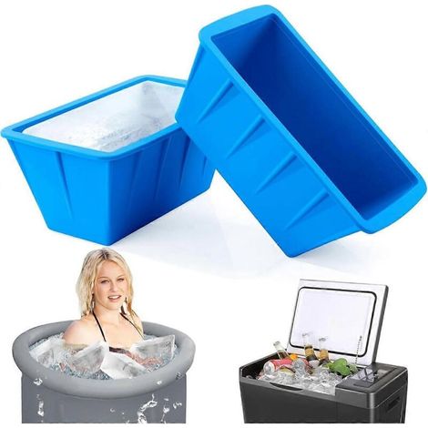 Eiswürfelformen für Eisbad und Gefrierschrank --