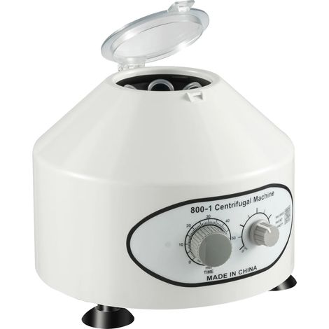 Zentrifugenmaschine, 120 ml Kapazität, einstellbare Geschwindigkeit, WEISS, 220V-240V EU Stecker Typ C
