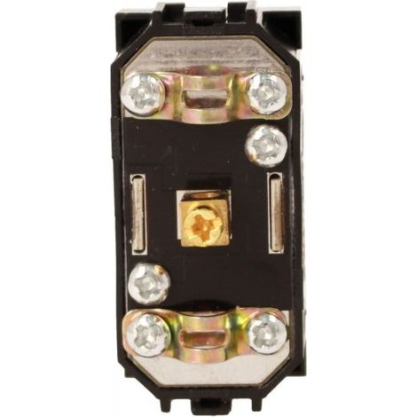 Pulsante Tirante Con Corda 1P 16A 220V MBL Nero 1M Compatibile Bticino Living International BLN1101