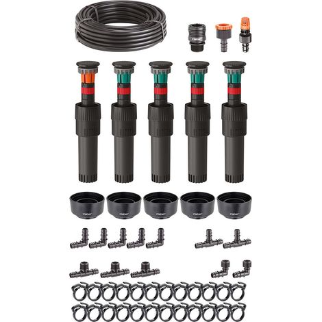 Claber Starter Kit Colibrì für unterirdischen Mikrobewässerungsanlage für Gärten von bis zu 50 m² (1/6)