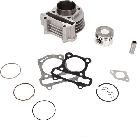 Kompletter 50-mm-Zylindersatz mit Kolbenringen für GY6 100-cm³-Roller/Motorrad, Ersatzteil (1/5)