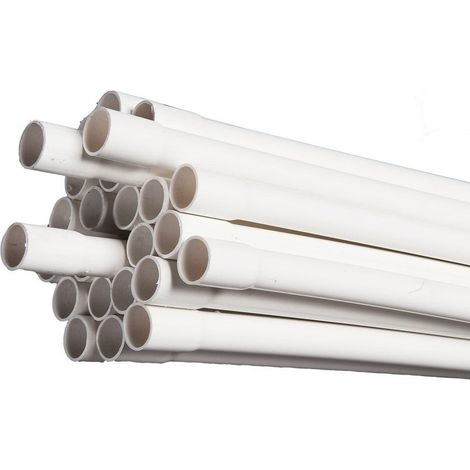 Tube tulipe IRL en pvc diam. 25 m  2 m 40 Blanc