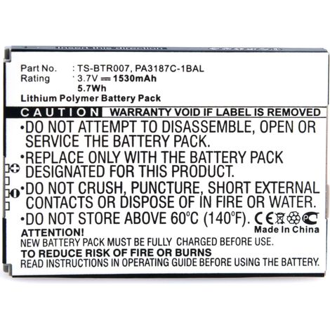 NX - Batterie téléphone, smartphone, GSM 3.7V 1530mAh - PA3187C-1BALTS-BTR007