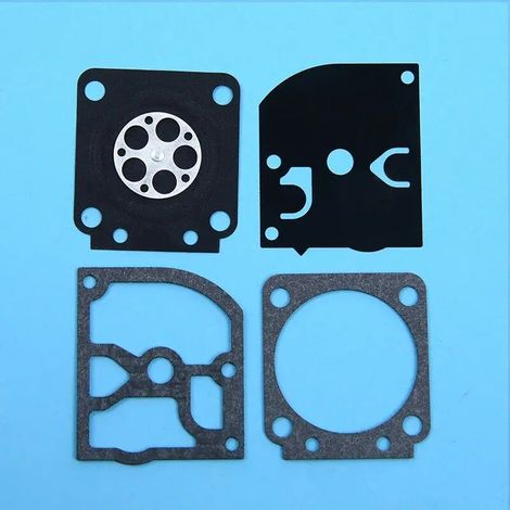 Kit de réparation de carburateur (11 pièces) pour débroussailleuses STIHL FS55, FS120, FS200, FS250, FS300 et FS350. Produit neuf de haute qualité.-AquaForge
