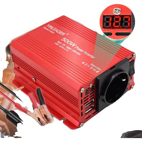 Wechselrichter, 500W Umwandlung, Mehrere Ausgänge, 500W-12V-220V (1/2)