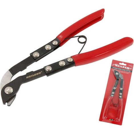 Neilsen Ear Type CV Joint Boot Clamp Cutter Pliers Clip Coolant Hose Clamp Plier