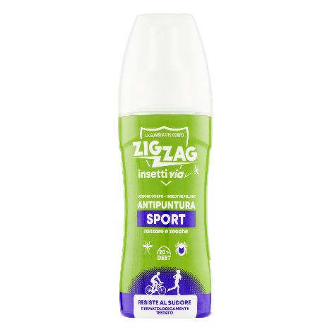 ZIG ZAG LOZIONE ANTIPUNTURA SPORT INSETTIVIA 100ML