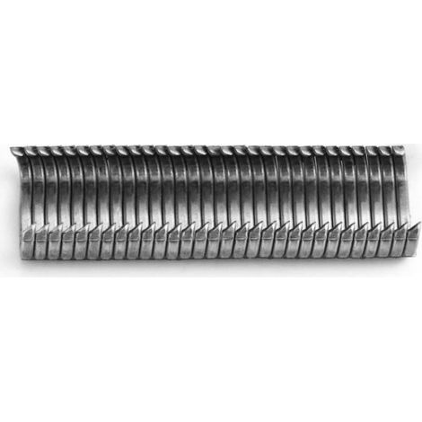 Agrafes de grillage galvanisées forme M 3.4 x 2.4 cm - lot de 1200 pièces antirouille pour clôture (1/4)