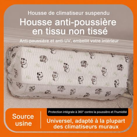 Housse de protection pour climatiseur mural 80 × 135 cm grand modèle 80 135cm 10 × 10 × 1 cm 1 g – Livraison gratuite (1/5)