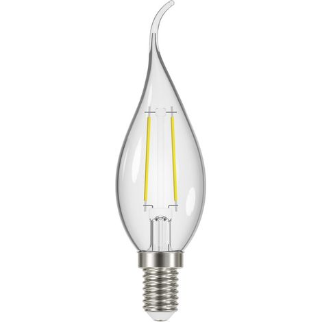 Ampolla Transparente Llama LED E14 2.1W 250 Lm Blanco Cálido - Prolight
