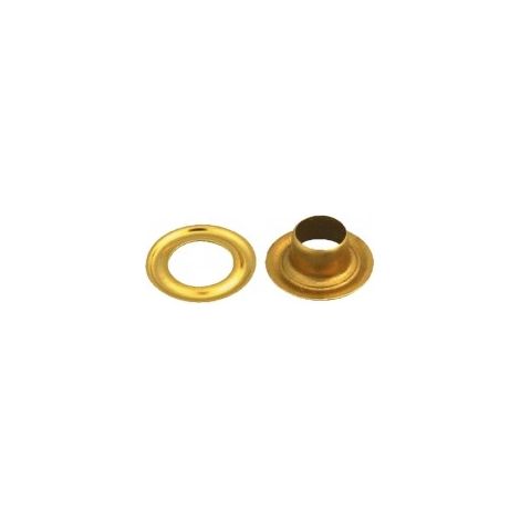 TECHMAN 25 oeillets laiton Ø 8 mm (1/2)
